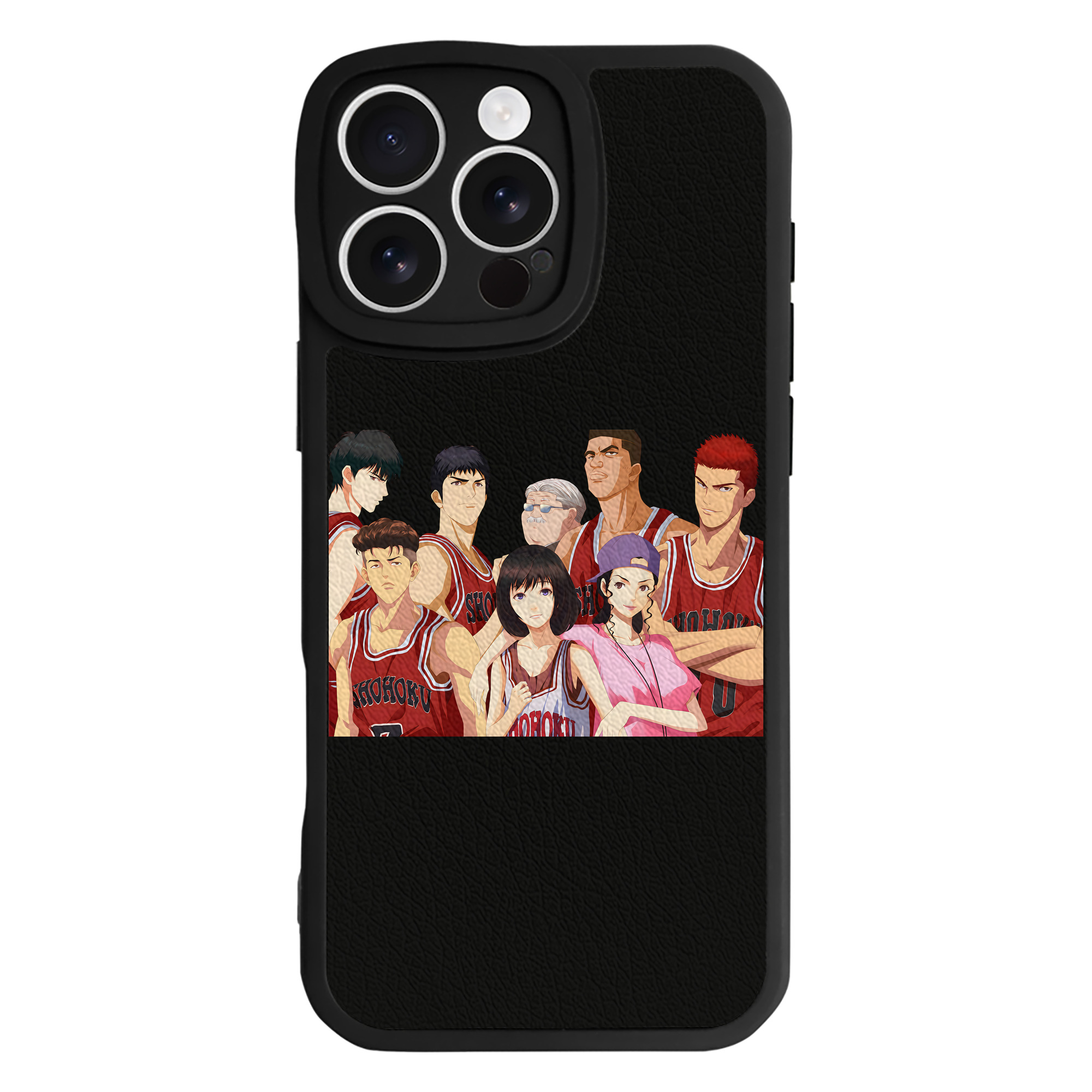 （画像用） SLAM DUNK／スラムダンク 【iPhone 16シリーズ対応】シリコンスマホケース（レザー調） 材質：シリコン
